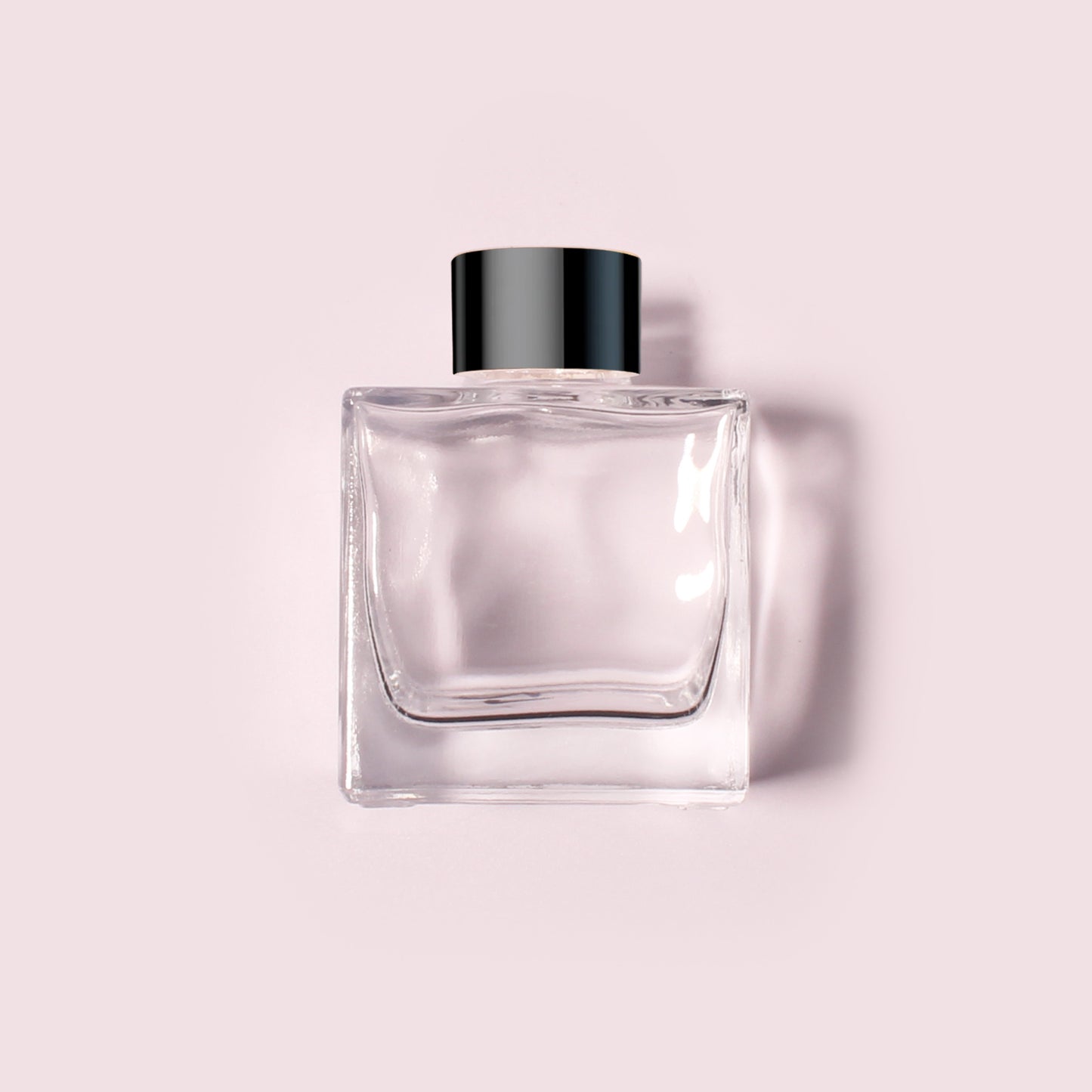50 Bottles Per Case - Aromatherapy Diffuser Bottles Wholesale - 100 ml/3.4 oz Empty Aromatherapy Diffuser Bottles with Roll-Up Neck (Includes Cap)