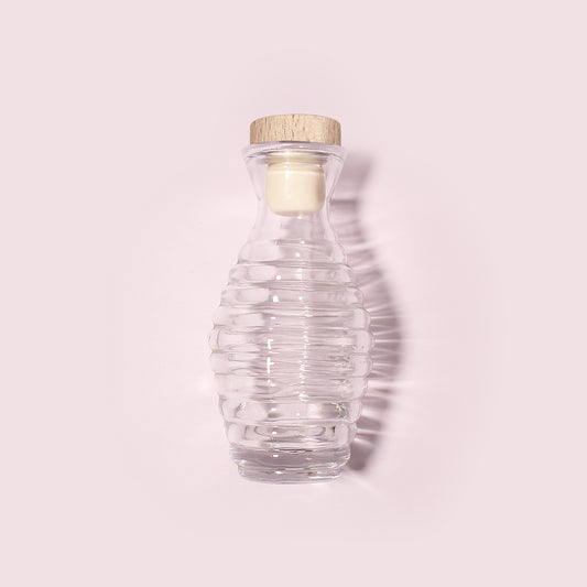 20 Bottles Per Case - Aromatherapy Diffuser Bottles Wholesale - 100 ml/3.38 oz Empty Aromatherapy Diffuser Bottles with Roll-Up Neck (Includes Cap)