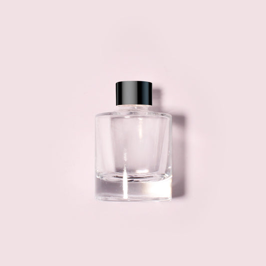 100 Bottles Per Case - Aromatherapy Diffuser Bottles Wholesale - 40 ml/1.35 oz Empty Aromatherapy Diffuser Bottles with Roll-Up Neck (Includes Cap)