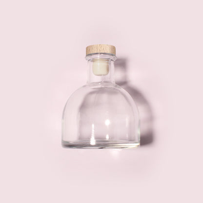 40 Bottles Per Case - Aromatherapy Diffuser Bottles Wholesale - 120 ml/4.1 oz Empty Aromatherapy Diffuser Bottles with Roll-Up Neck (Includes Cap)