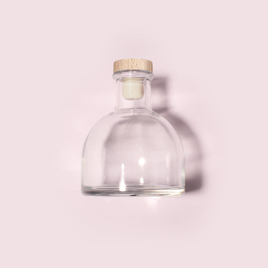 40 Bottles Per Case - Aromatherapy Diffuser Bottles Wholesale - 120 ml/4.1 oz Empty Aromatherapy Diffuser Bottles with Roll-Up Neck (Includes Cap)