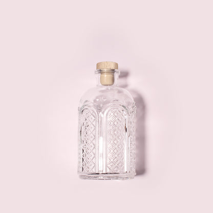 10 Bottles Per Case - Aromatherapy Diffuser Bottles Wholesale - 230 ml/7.78 oz Empty Aromatherapy Diffuser Bottles with Roll-Up Neck (Includes Cap)