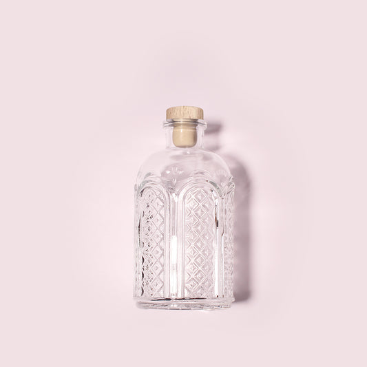 10 Bottles Per Case - Aromatherapy Diffuser Bottles Wholesale - 230 ml/7.78 oz Empty Aromatherapy Diffuser Bottles with Roll-Up Neck (Includes Cap)