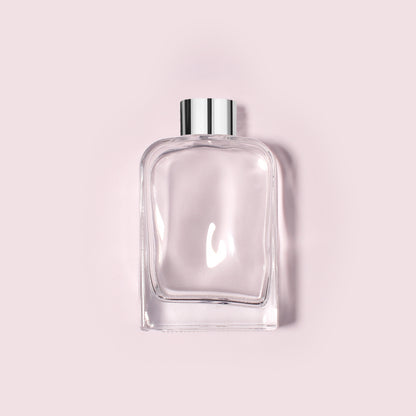 40 Bottles Per Case - Aromatherapy Diffuser Bottles Wholesale - 120 ml/4.1 oz Empty Aromatherapy Diffuser Bottles with Roll-Up Neck (Includes Cap)
