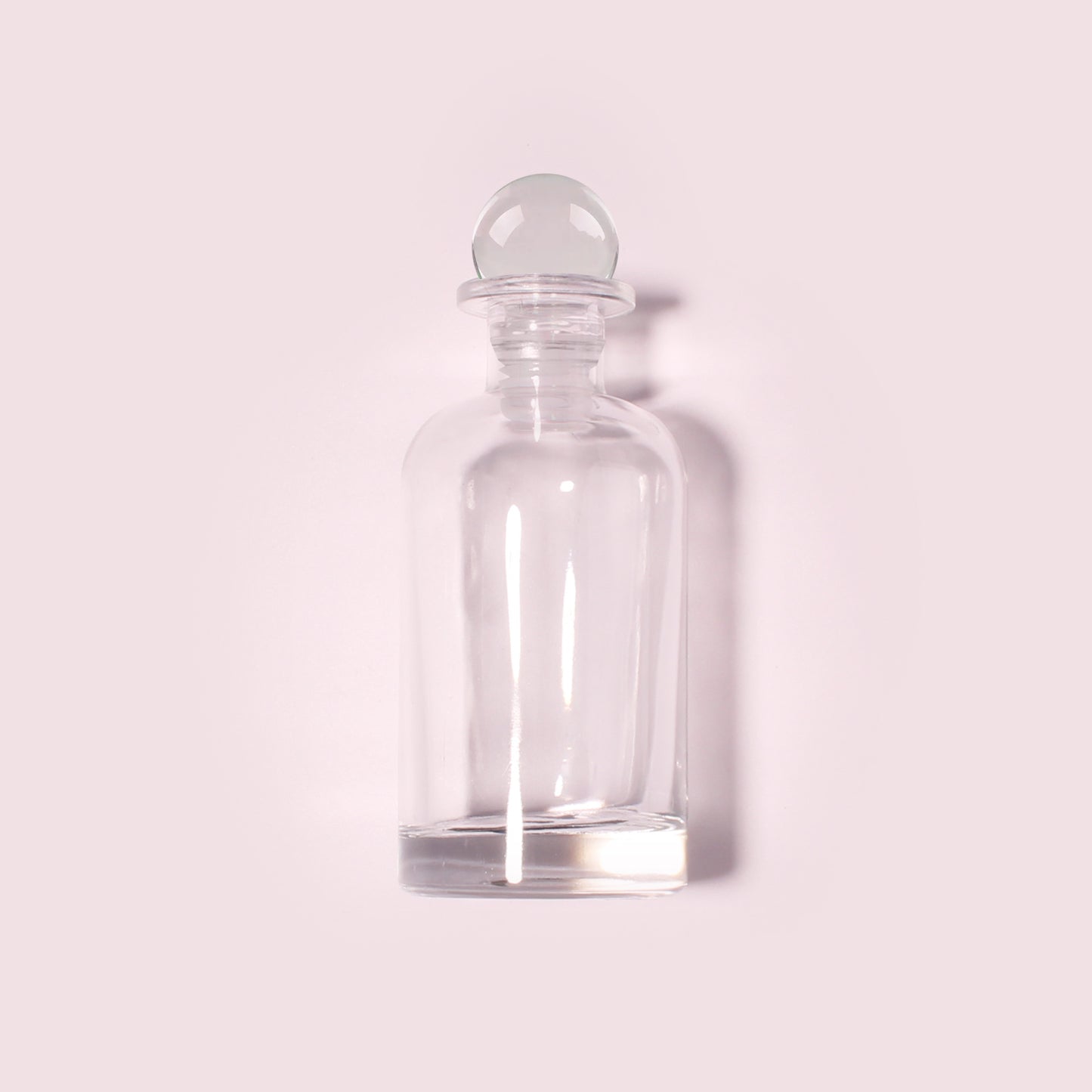 50 Bottles Per Case - Aromatherapy Diffuser Bottles Wholesale - 100 ml/3.4 oz Empty Aromatherapy Diffuser Bottles with Roll-Up Neck (Includes Cap)