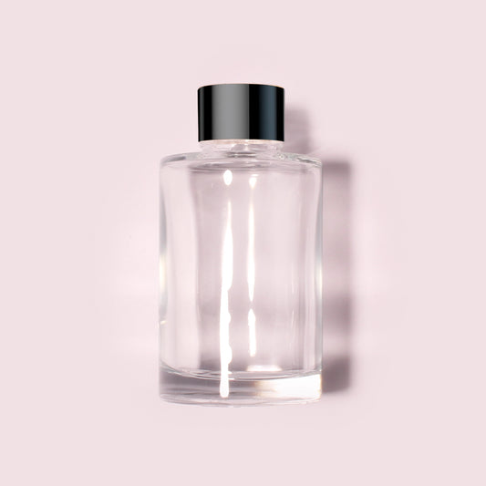 40 Bottles Per Case - Aromatherapy Diffuser Bottles Wholesale - 80 ml/2.7 oz Empty Aromatherapy Diffuser Bottles with Roll-Up Neck (Includes Cap)
