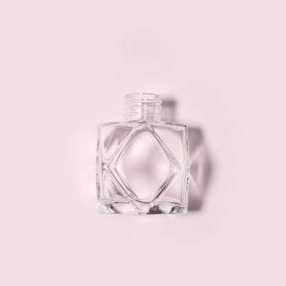 40 Bottles Per Case - Aromatherapy Diffuser Bottles Wholesale - 120 ml/4.1 oz Empty Aromatherapy Diffuser Bottles with Roll-Up Neck (Includes Cap)