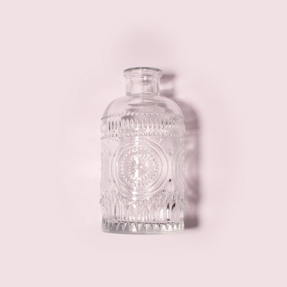 10 Bottles Per Case - Aromatherapy Diffuser Bottles Wholesale - 220 ml/7.44 oz Empty Aromatherapy Diffuser Bottles with Roll-Up Neck (Includes Cap)