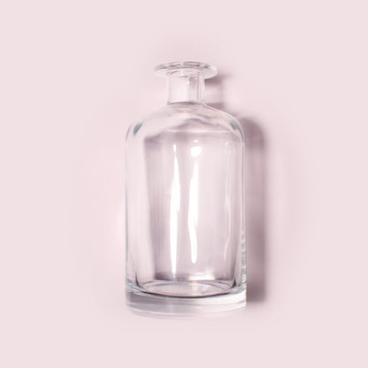 20 Bottles Per Case - Aromatherapy Diffuser Bottles Wholesale - 500 ml/16.9 oz Empty Aromatherapy Diffuser Bottles with Roll-Up Neck (Includes Cap)