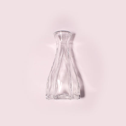 50 Bottles Per Case - Aromatherapy Diffuser Bottles Wholesale - 100 ml/3.4 oz Empty Aromatherapy Diffuser Bottles with Roll-Up Neck (Includes Cap)