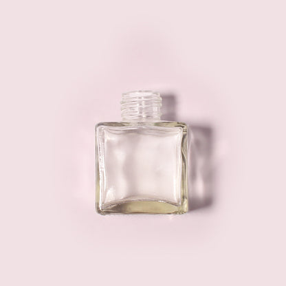 50 Bottles Per Case - Aromatherapy Diffuser Bottles Wholesale - 60 ml/2.03 oz Empty Aromatherapy Diffuser Bottles with Roll-Up Neck (Includes Cap)