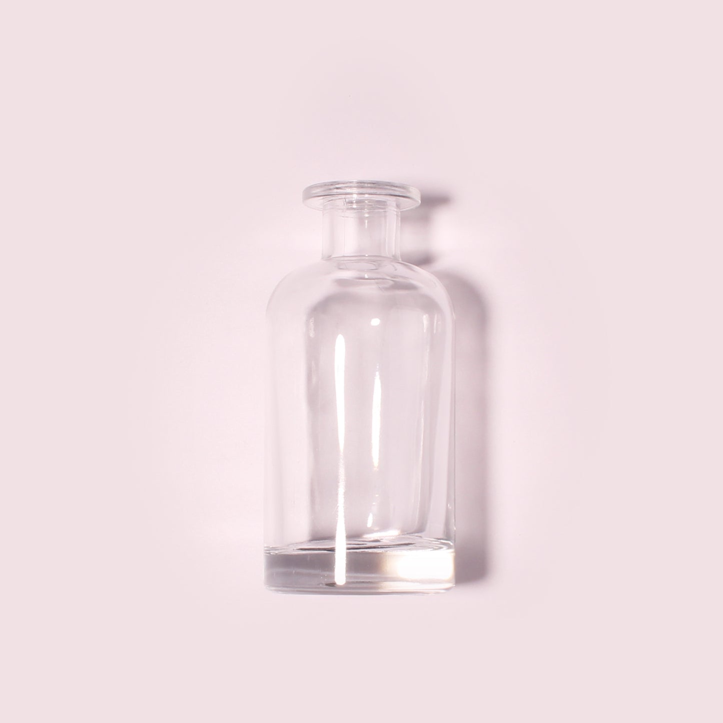 50 Bottles Per Case - Aromatherapy Diffuser Bottles Wholesale - 100 ml/3.4 oz Empty Aromatherapy Diffuser Bottles with Roll-Up Neck (Includes Cap)
