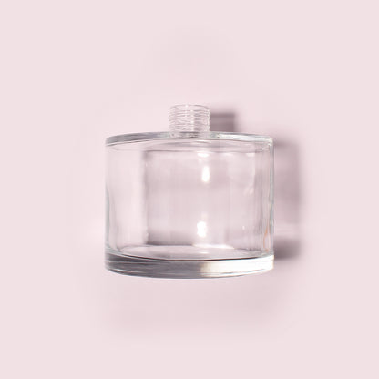 20 Bottles Per Case - Aromatherapy Diffuser Bottles Wholesale - 450 ml/15.2 oz Empty Aromatherapy Diffuser Bottles with Roll-Up Neck (Includes Cap)