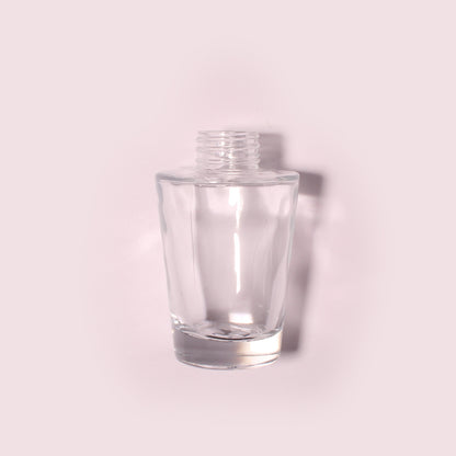 50 Bottles Per Case - Aromatherapy Diffuser Bottles Wholesale - 100 ml/3.4 oz Empty Aromatherapy Diffuser Bottles with Roll-Up Neck (Includes Cap)