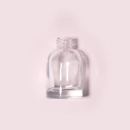 40 Bottles Per Case - Aromatherapy Diffuser Bottles Wholesale - 80 ml/2.7 oz Empty Aromatherapy Diffuser Bottles with Roll-Up Neck (Includes Cap)