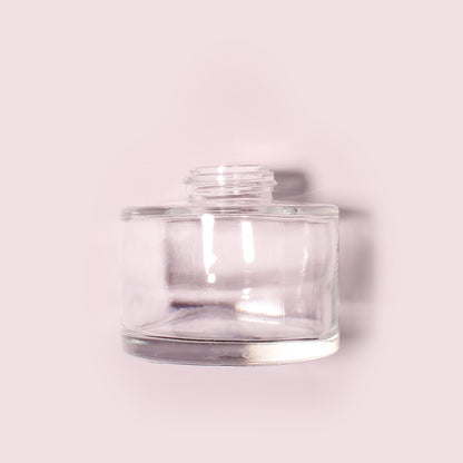 10 Bottles Per Case - Aromatherapy Diffuser Bottles Wholesale - 200 ml/6.8 oz Empty Aromatherapy Diffuser Bottles with Roll-Up Neck (Includes Cap)
