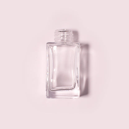 50 Bottles Per Case - Aromatherapy Diffuser Bottles Wholesale - 100 ml/3.4 oz Empty Aromatherapy Diffuser Bottles with Roll-Up Neck (Includes Cap)