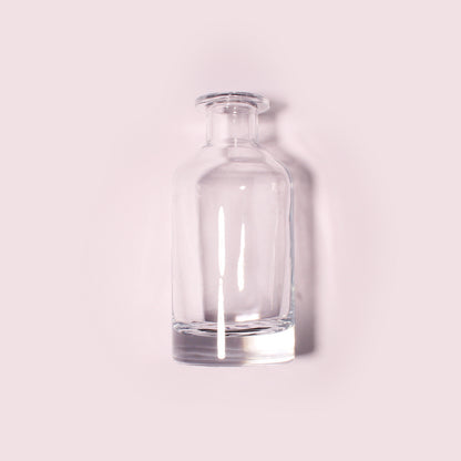 20 Bottles Per Case - Aromatherapy Diffuser Bottles Wholesale - 200 ml/6.8 oz Empty Aromatherapy Diffuser Bottles with Roll-Up Neck (Includes Cap)