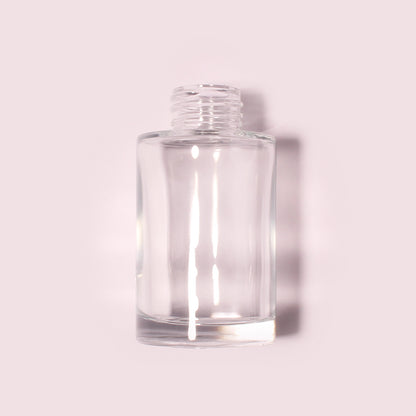 40 Bottles Per Case - Aromatherapy Diffuser Bottles Wholesale - 80 ml/2.7 oz Empty Aromatherapy Diffuser Bottles with Roll-Up Neck (Includes Cap)