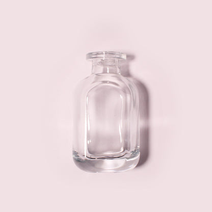 20 Bottles Per Case - Aromatherapy Diffuser Bottles Wholesale - 120 ml/4.1 oz Empty Aromatherapy Diffuser Bottles with Roll-Up Neck (Includes Cap)