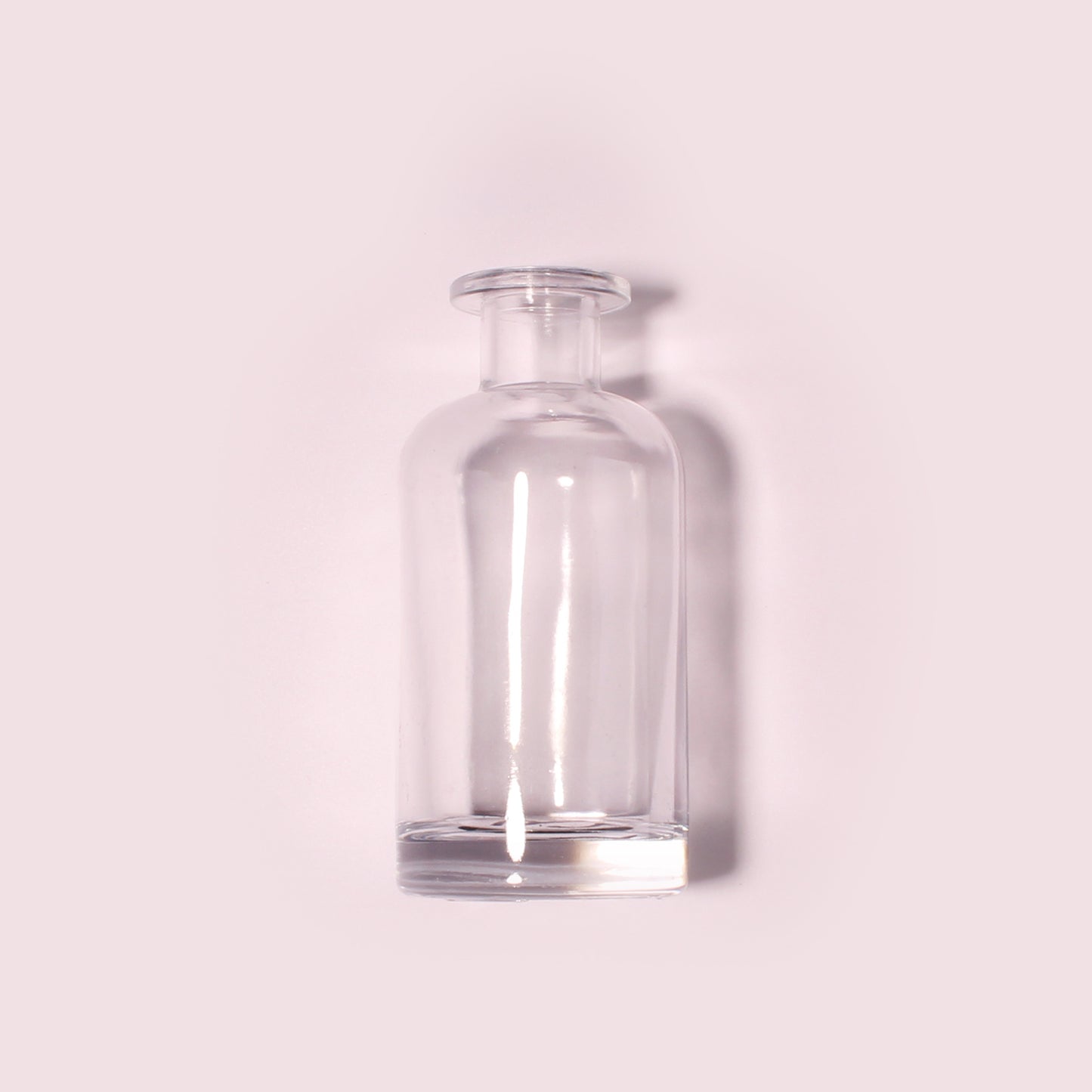 50 Bottles Per Case - Aromatherapy Diffuser Bottles Wholesale - 100 ml/3.4 oz Empty Aromatherapy Diffuser Bottles with Roll-Up Neck (Includes Cap)