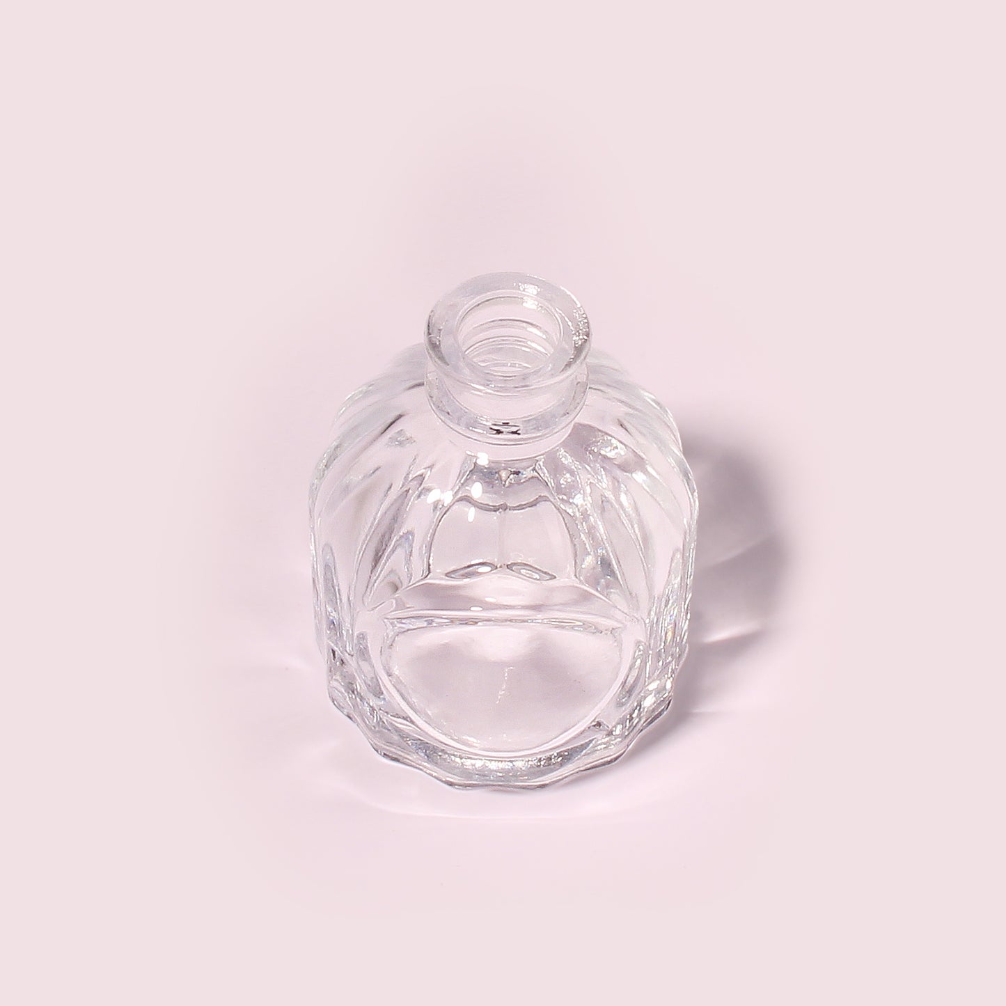 50 Bottles Per Case - Aromatherapy Diffuser Bottles Wholesale - 100 ml/3.4 oz Empty Aromatherapy Diffuser Bottles with Roll-Up Neck (Includes Cap)