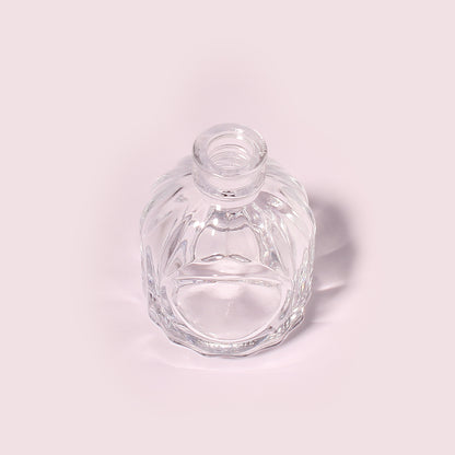 50 Bottles Per Case - Aromatherapy Diffuser Bottles Wholesale - 100 ml/3.4 oz Empty Aromatherapy Diffuser Bottles with Roll-Up Neck (Includes Cap)