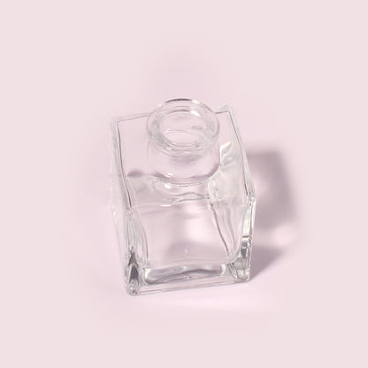 40 Bottles Per Case - Aromatherapy Diffuser Bottles Wholesale - 80 ml/2.7 oz Empty Aromatherapy Diffuser Bottles with Roll-Up Neck (Includes Cap)