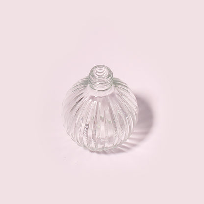 50 Bottles Per Case - Aromatherapy Diffuser Bottles Wholesale - 60 ml/2.03 oz Empty Aromatherapy Diffuser Bottles with Roll-Up Neck (Includes Cap)