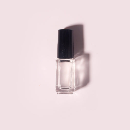 300 Bottles per Box - Glass Nail Polish Bottles Wholesale -5 ml, Empty Refillable Nail Polish Storage Bottles (Includes Lid)