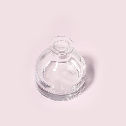 50 Bottles Per Case - Aromatherapy Diffuser Bottles Wholesale - 100 ml/3.4 oz Empty Aromatherapy Diffuser Bottles with Roll-Up Neck (Includes Cap)