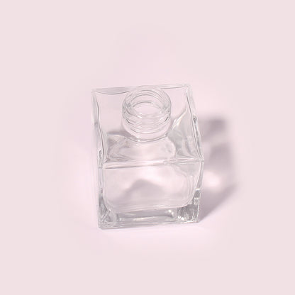 50 Bottles Per Case - Aromatherapy Diffuser Bottles Wholesale - 100 ml/3.4 oz Empty Aromatherapy Diffuser Bottles with Roll-Up Neck (Includes Cap)