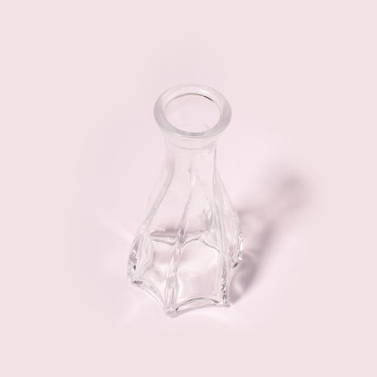 50 Bottles Per Case - Aromatherapy Diffuser Bottles Wholesale - 100 ml/3.4 oz Empty Aromatherapy Diffuser Bottles with Roll-Up Neck (Includes Cap)