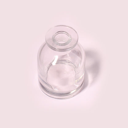 40 Bottles Per Case - Aromatherapy Diffuser Bottles Wholesale - 80 ml/2.7 oz Empty Aromatherapy Diffuser Bottles with Roll-Up Neck (Includes Cap)