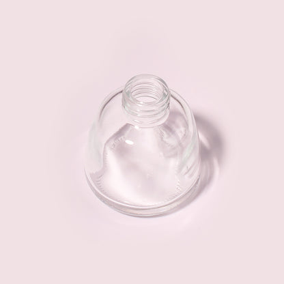 50 Bottles Per Case - Aromatherapy Diffuser Bottles Wholesale - 100 ml/3.4 oz Empty Aromatherapy Diffuser Bottles with Roll-Up Neck (Includes Cap)