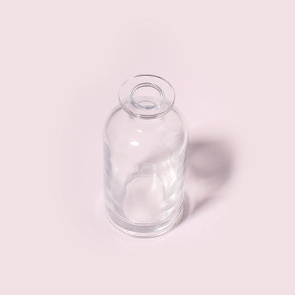 50 Bottles Per Case - Aromatherapy Diffuser Bottles Wholesale - 100 ml/3.4 oz Empty Aromatherapy Diffuser Bottles with Roll-Up Neck (Includes Cap)