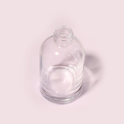 20 Bottles Per Case - Aromatherapy Diffuser Bottles Wholesale - 220 ml/7.44 oz Empty Aromatherapy Diffuser Bottles with Roll-Up Neck (Includes Cap)