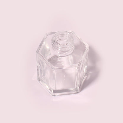 40 Bottles Per Case - Aromatherapy Diffuser Bottles Wholesale - 80 ml/2.7 oz Empty Aromatherapy Diffuser Bottles with Roll-Up Neck (Includes Cap)