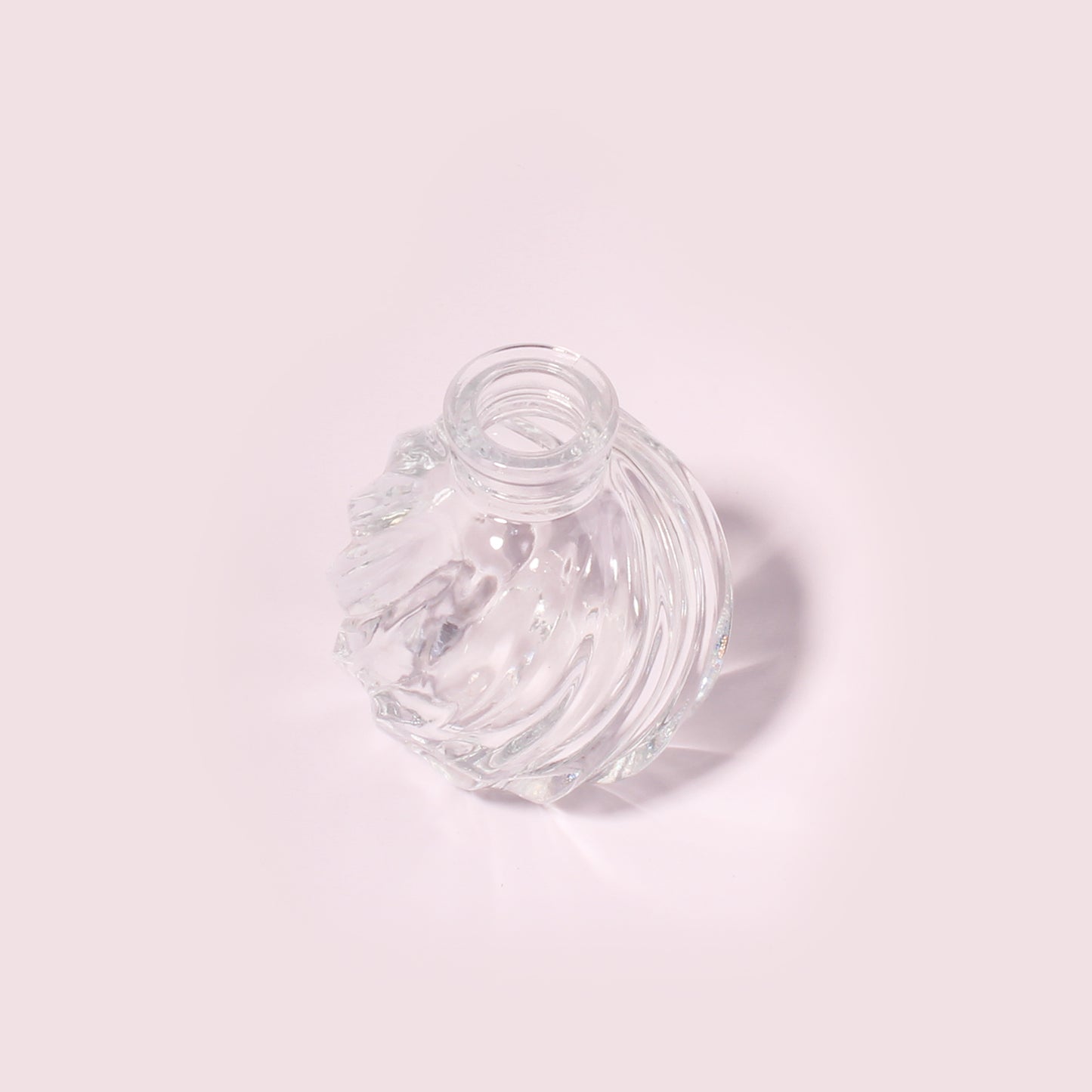 50 Bottles Per Case - Aromatherapy Diffuser Bottles Wholesale - 100 ml/3.4 oz Empty Aromatherapy Diffuser Bottles with Roll-Up Neck (Includes Cap)