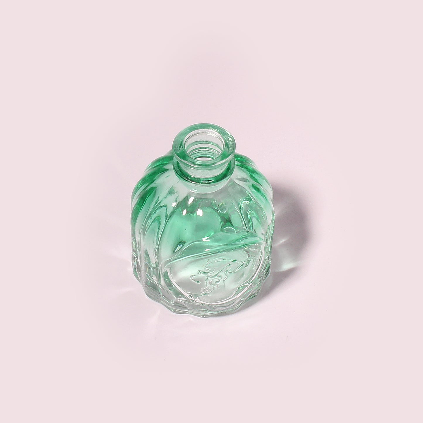 50 Bottles Per Case - Aromatherapy Diffuser Bottles Wholesale - 100 ml/3.4 oz Empty Aromatherapy Diffuser Bottles with Roll-Up Neck (Includes Cap)