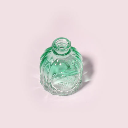 50 Bottles Per Case - Aromatherapy Diffuser Bottles Wholesale - 100 ml/3.4 oz Empty Aromatherapy Diffuser Bottles with Roll-Up Neck (Includes Cap)