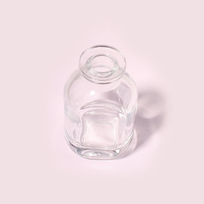 20 Bottles Per Case - Aromatherapy Diffuser Bottles Wholesale - 120 ml/4.1 oz Empty Aromatherapy Diffuser Bottles with Roll-Up Neck (Includes Cap)
